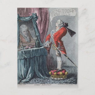 Lordly Elevation, pub. från Hannah Humphrey, 1802 Vykort