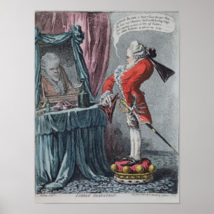 Lordly höjd, pub. vid Hannah Humphrey, 1802 Poster