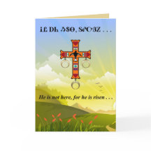 Lords Bön i Cherokee tomt hälsningkort