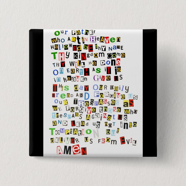 Lords Bön Knapp (Framsida)