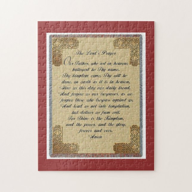 Lords Bön pussel 18 x 14 (Vertikal)