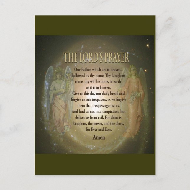 Lords Bön Vykort (Framsida)