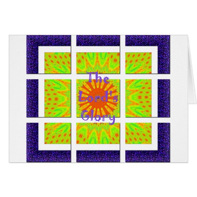 Lord's Glorious Geometry: Playful and Kreativ (Framsidan Horizontal)