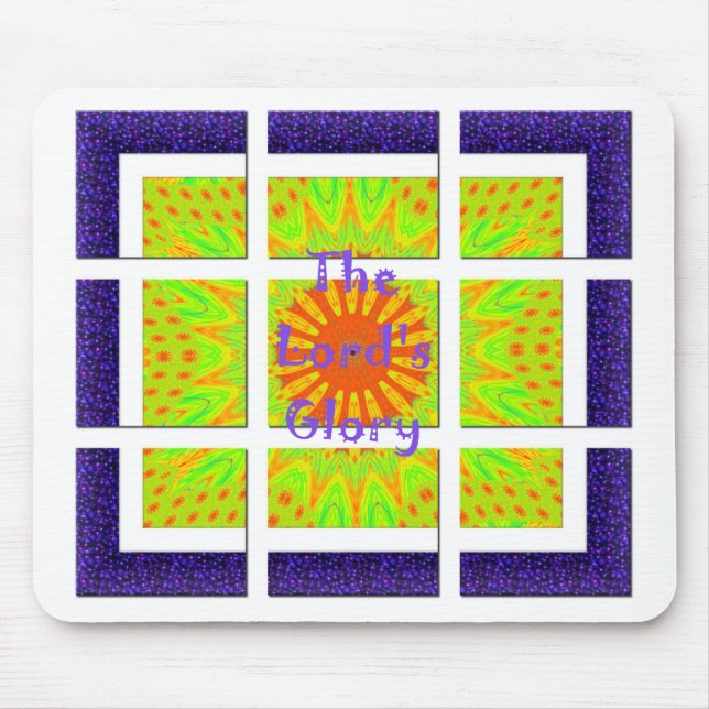 Lord's Glorious Geometry: Playful and Kreativ Musmatta (Framsidan)