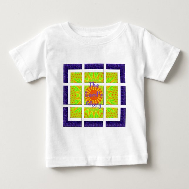 Lord's Glory inspirerade text T-shirt (Framsida)