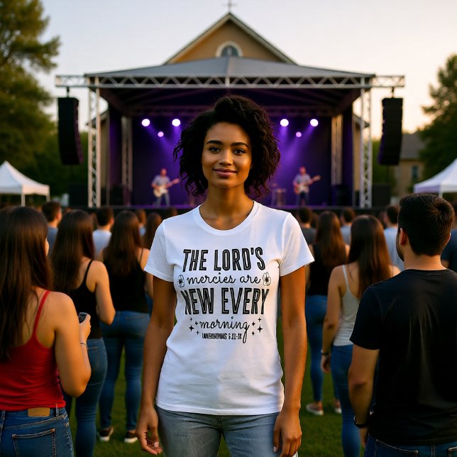 Lord's Mercies New Every Morning Lamentations T Shirt (Skapare uppladdad)