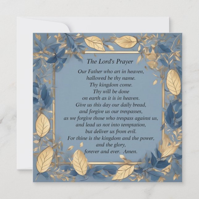 Lord's Prayer (Framsida)