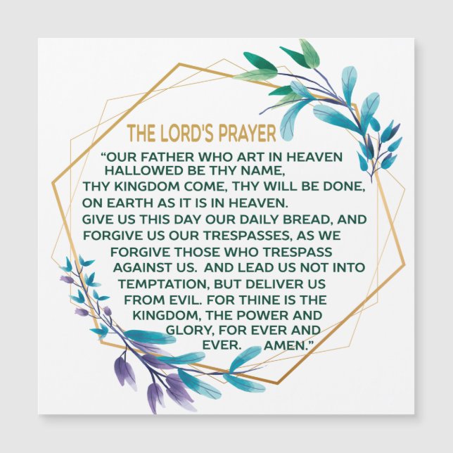 Lord's Prayer (Framsida)