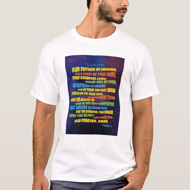 Lord's prayer - A Far T Shirt (Framsida)