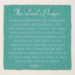 Lord's Prayer Blue-Grönten<br><div class="desc">Lord's prayer, Vår Far, som är i himlen, hyllade ditt Namn, ditt kungliga kom, de kommer att göras, på jorden som det är i himlen. Ge i dag vårt dagliga bröd. Och förlåta våra skulder, vi förlåter våra gäldenärer. Och leda oss inte in i frestelsen, utan ge oss ifrån ondskan....</div>