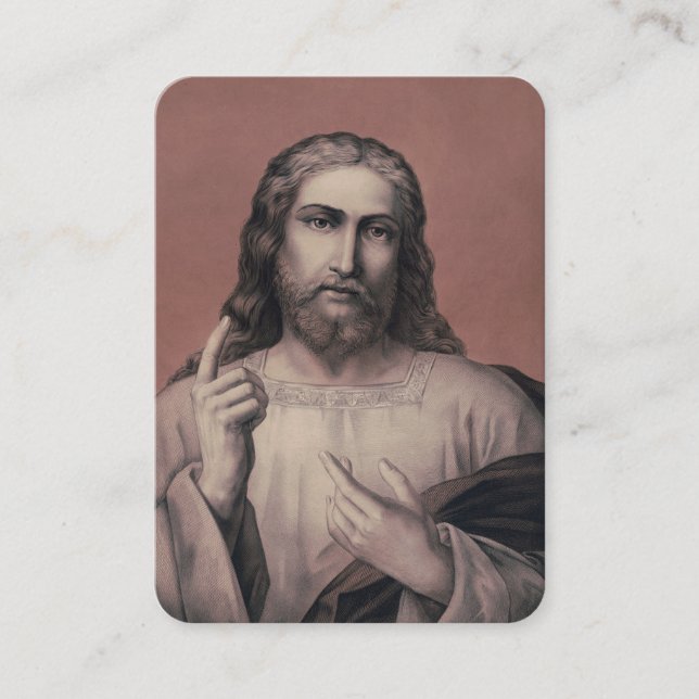 Lord's Prayer Card Placeringskort (Framsida)