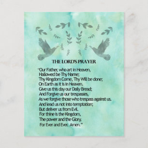 Lord's Prayer Flygblad