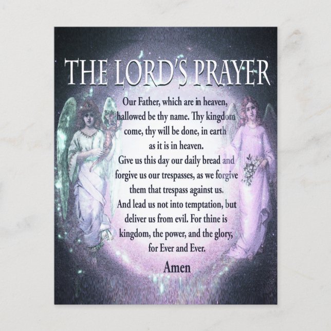 Lord's Prayer Flygblad (Framsidan)