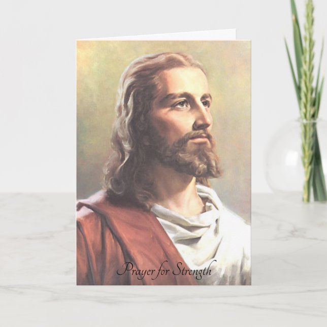 Lord's Prayer for Strength Kort (Framsida)