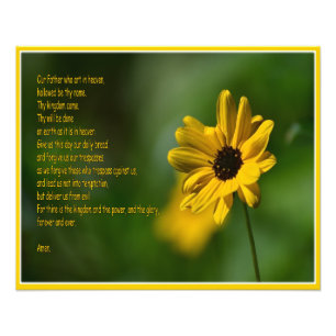 Lord's Prayer Fototryck