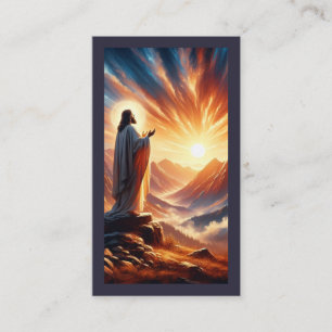 Lord's Prayer Inspiration Visitkort