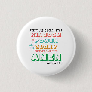 Lord's Prayer KINGDOM POWER GLORY Christian Knapp