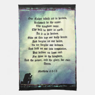 Lord's Prayer Kökshandduk