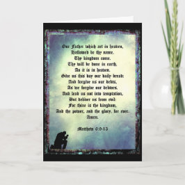 Lord's Prayer Kort