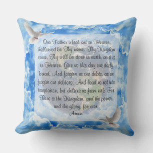 Lord's Prayer Kudde