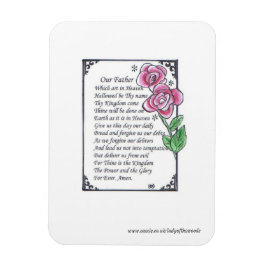 Lord's Prayer-kylmagnet Magnet