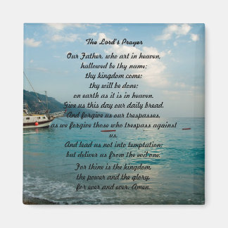 Lord's Prayer Magnet