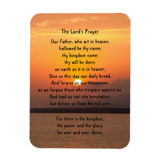 Lord's Prayer Magnet
