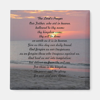 Lord's Prayer Magnet