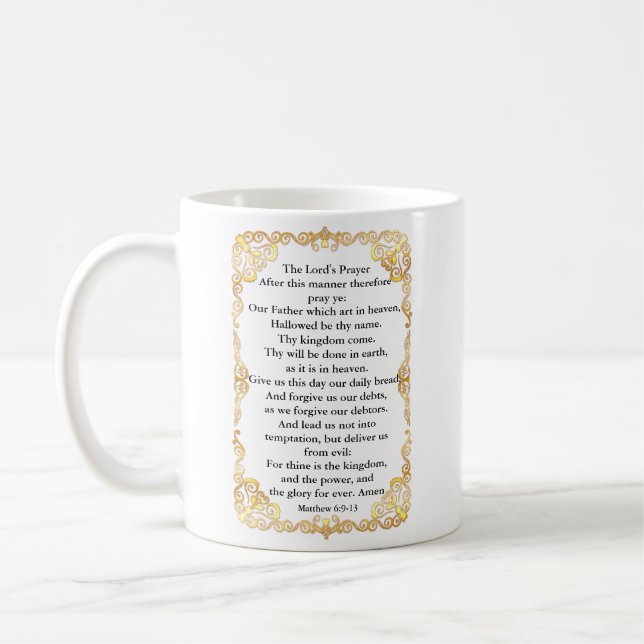 Lord's Prayer Mugg (Vänster)