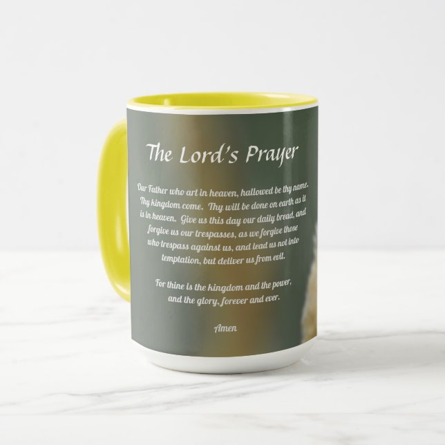 Lord's Prayer Mugg (Framsida vänster)