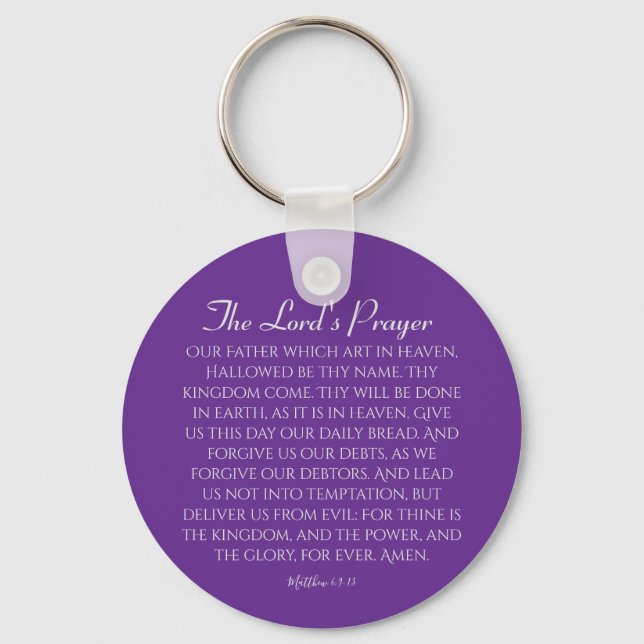 Lord's Prayer Nyckelring (Framsida)