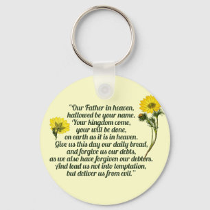 Lords Prayer Nyckelring