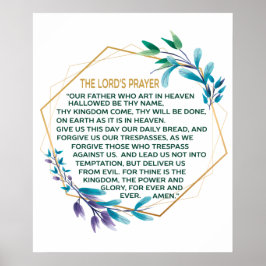 Lord's Prayer Poster