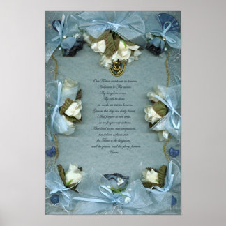 Lord's Prayer Poster