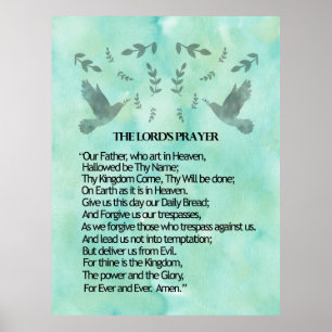 Lord's Prayer Poster