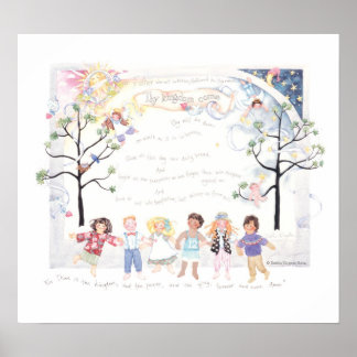 Lord's Prayer poster utskrift