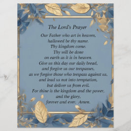 Lord's Prayer Reklamblad