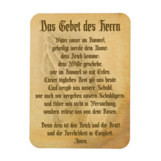 Lord's Prayer (tysk medborgare) Magnet