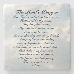 Lord's Prayer, Vår Far som är i himlen, Stenunderlägg