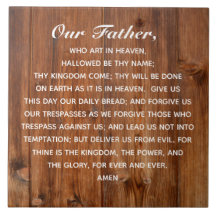 Lord's Prayer Vår Far som konsten i himlen