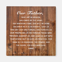 Lord's Prayer Vår Far som konsten i himlen