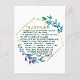 Lord's Prayer Vykort