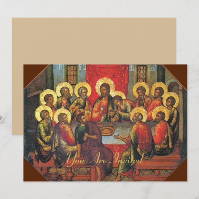 Lord's Supper (Fram/baksida)