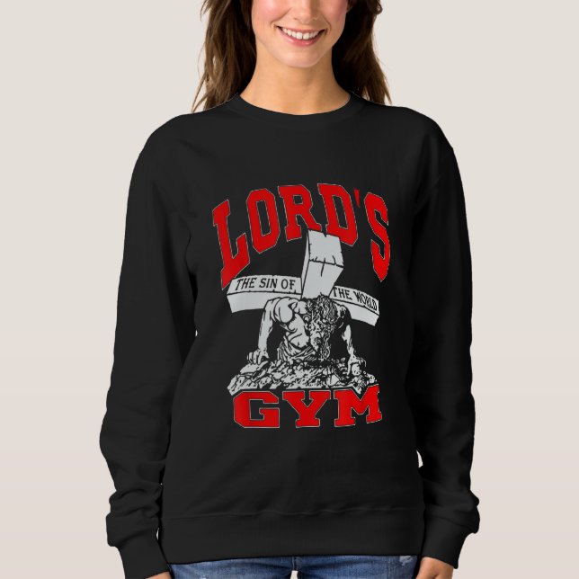 Lord's The Sin of World Jesus T Shirt (Framsida)