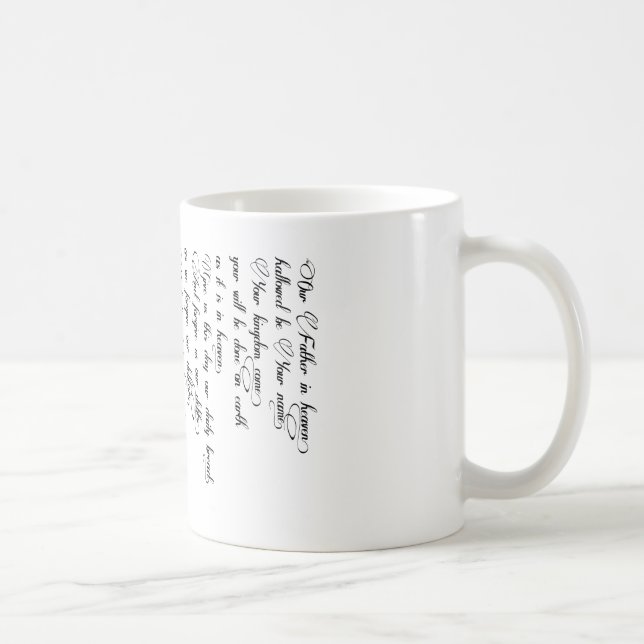 Lord'sens Bön Kupa Kaffemugg (Höger)