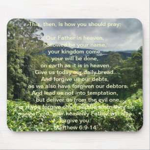 Lord'sens Bön Mousepad Musmatta