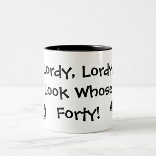 Lordy Lordy, Look vars 40 Två-Tonad Mugg