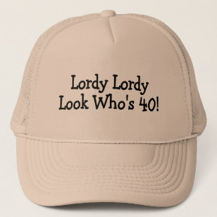 Lordy Lordy LookWhos 40 svart Keps