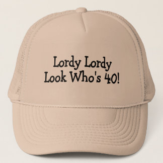 Lordy Lordy LookWhos 40 svart Keps