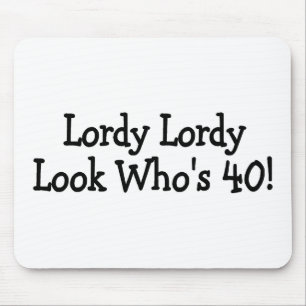 Lordy Lordy LookWhos 40 svart Musmatta